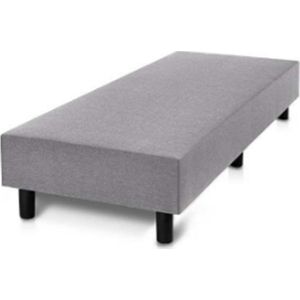 Nessa® - 70x200- Boxspring Deluxe Bonell - Crème - Beige - Geveerde Boxspring