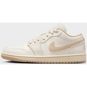 Air Jordan - 1 Low - Damesschoenen - Wit - Leer en Synthetisch Materiaal