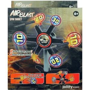 Airblast - Spin Target - Schietspeelgoed - Ronddraaiend Target - Schietschijf - 11 delig