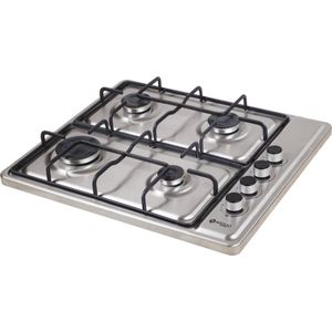Wiggo - WH-G604F(X) - Vrijstaande Kookplaat - Gas - 60cm - Inox