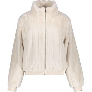 Geisha Jas Oversized Teddy Jas 48570 19 Off-white Dames Maat - XS