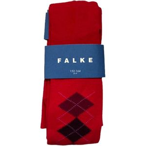 Falke argyle maillot maat 152/164 rood