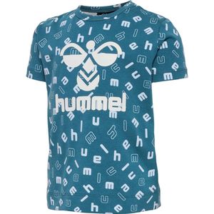 Hummel - Hmldream Aop T-Shirt - Blue Coral - Kinder Trikot - Korte Mouwen