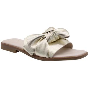 Muiltjes - Effen - Imitatieleer - Open Toe - Flexibele Zool