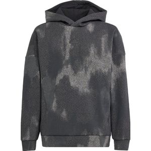 adidas - Futur Icons - Geprinte Kinderhoodie - Camoprint - Gemaakt van Gerecyclede Materialen