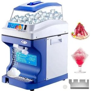 Vevor - IJscrusher - Ice Crusher - Schaafijsmachine - Slush Maker - Slush Puppy - Slush Machine - 1.5 kg Capaciteit - Blauw