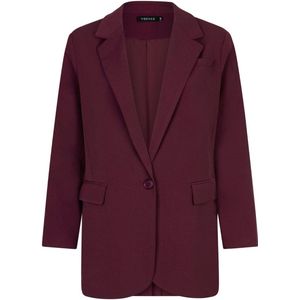 Ydence Blazer Maisie Blazers Dames - Bordeaux - Maat XS