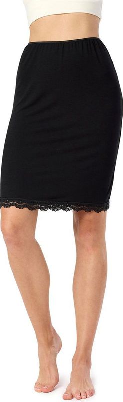 Bellivalini - BLV-BLV50-176-UW - Onderrok - Zwart - Korte Petticoat - Elastisch - Viscose