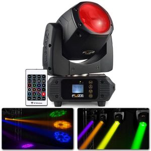 Moving head - BeamZ FUZE75B moving head met 75W LED, 12 kleuren en 17 gobo's