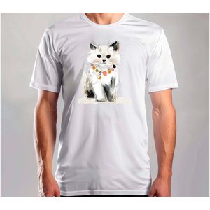 Snowbell Cat - T Shirt - MerryChristmas - ChristmasVibes - Funny - Sarcasm - VrolijkKerstfeest - Kerstmis - Grappig - Sarcasme - Kat - Cat