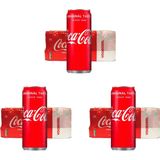 Coca Cola - Regular - sleekcan - Triple Pack - 3x 24x33 cl - NL