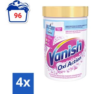 Vanish Oxi Action - Vlekkenverwijderaar Poeder - Witte Was - 710 Gram - Voordeelverpakking - 4 stuks