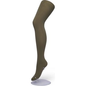 Bonnie Doon Opaque Comfort Panty 40 Denier Olijf Groen Dames maat 36/38 S - Extra brede Comfort Boord - Tekent Niet - Kleedt Mooi af - Mat Effect - Gladde Naden - Maximaal Draagcomfort - Donker Groen - Olijf - Olive - BN161911.304
