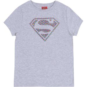 Grijs T-shirt, Superman T-shirt met pailletten