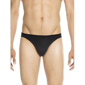 HOM - Plumes Micro Briefs (1-pack) - Heren Micro slip microfiber - Zwart - Maat L