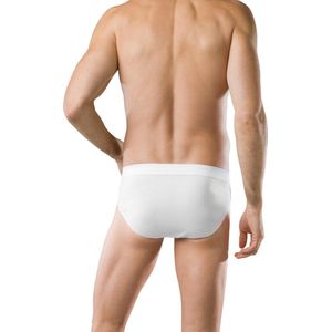 Schiesser Cotton Stretch Rio 3P Heren Slip - Wit - Maat XXL