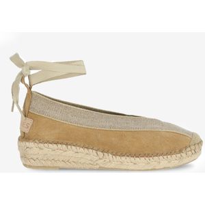 Shabbies Amsterdam Espadrille Palma Kimono Zand - Maat 36