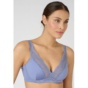 Damart - Beugelbeha voorgevormd, Eva by Damart - Dames - Blauw - 100