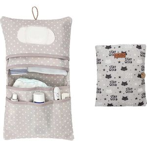 Luiertas Organizer en Make-up Tas 2 in 1 - Ideaal voor Mama's Onderweg
