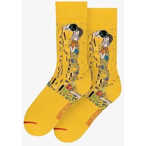 Kunst Sokken, maat 40-46, Klimt, De kus