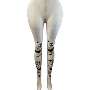 BamBella ® - Panty -Onesize - gaas maillot dunne pantys Dames - Onesize - lingerie van kant bruin halloween