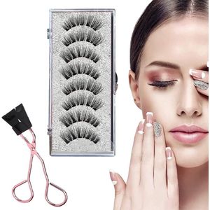 Magnetische Nep Wimpers - Valse Wimpers - Met Clip - Herbruikbare Magnetische Wimperset - Nepwimpers - Oogmake-Up Lashes - 3D Magnetische Wimpers - Langdurig/ Herbruikbaar - Magnetische Wimpers - Natuurlijke Uitstraling - Geen Lijm - Wimperextensions