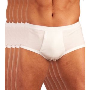 Dulcia slip 6 pack basic cotton 1-1 rib white