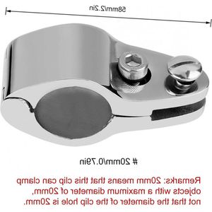 Roestvrijstalen Boot Marine Scharnierende Bovenkaak Dia Hardware-Fittingen - 2 Stuks - 20 mm/079 Inch
