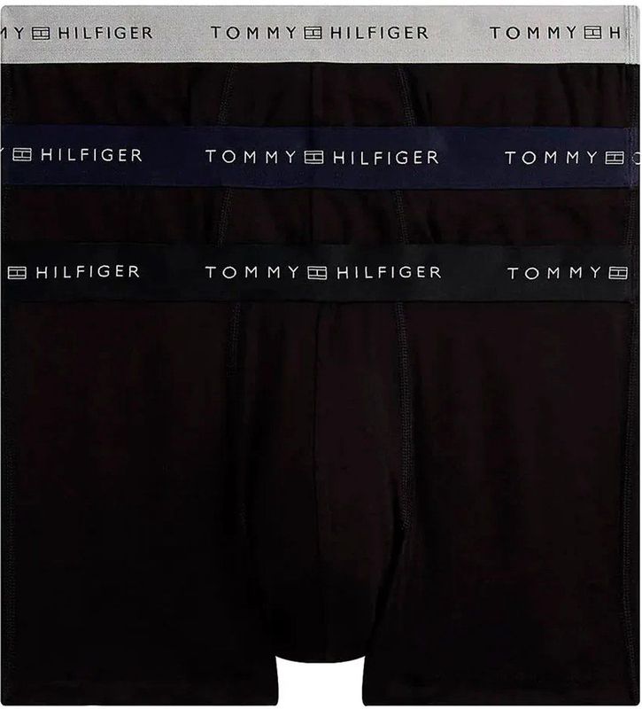Tommy Hilfiger - Boxershorts - Effen - Regular Fit - Set van 3 stuks