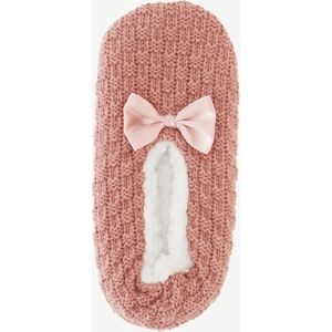 Basset home socks - huis sok/slof - Antislip - 15040 - 42 - Roze