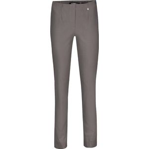 Robell Marie Dames Comfort Stretch Broek - Donker Taupe - Maat 38