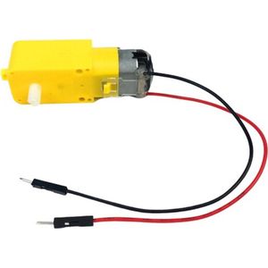 DC motor met vertraging 3-6V met kabel TT-motor