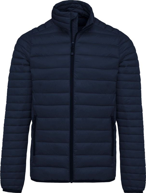 Outdoorjas 'Men's Lightweight Padded Jacket' merk Kariban Donkerblauw - XL