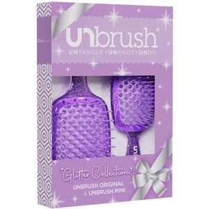 UNbrush Glitter Duo Set Amethyst Lavender
