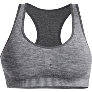 Intimidea Sportbeha Active-fit Dames Polyamide Grijs Maat M/l