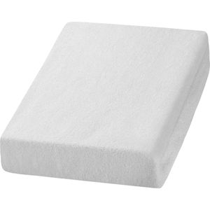 Behandelstoel hoes - Badstof - Wit - Beschermhoes - Pedicure - Stoelhoes - Beauty