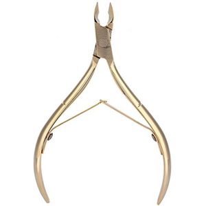 Roestvrijstalen nageltang met ergonomisch ontwerp voor nagelriemen en huidverzorging