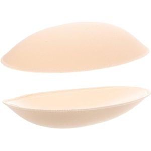 Siliconen heupkussentjes voor vrouwen | Zelfklevende billen versterkers pads | Comfortabel en ademend | Ideaal voor heupdips | beige | Maat M