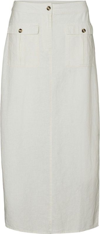 VERO MODA - VMLUNA POCKET HW 7/8 SKIRT WVN TLL - Dames - Rokken
