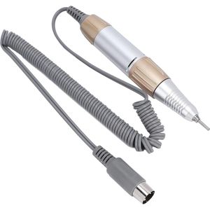 Elektrische Nagelboormachine - Handstuk Geluidsarm - Lage Warmte - Nagelbooraccessoire - Vervanging Handstuk - Wit Goud