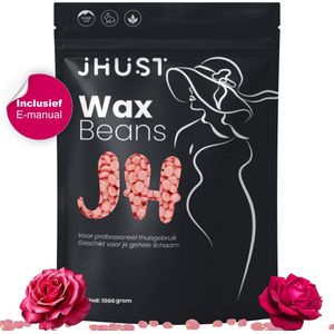 JHust® Wax Parels 1KG Rose - Wax Beans - Wax Bonen - Wax Korrels - Waxparels - Harskorrels - Hars korrels - Wax ontharen - Wax Pearls - wax parels ontharing - Hars bonen - Hard Wax Beans - Wax - Wax Parels - Hars parels - Kerstcadeau voor vrouwen