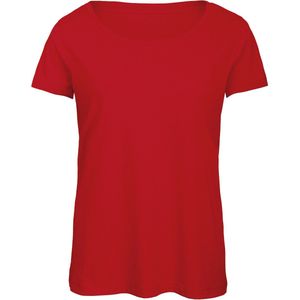 B&C TriBlend T-shirt / Woman CGTW056 - Red - XXL