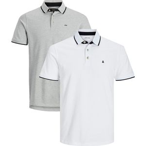 Jack & Jones Heren poloshirt 2 pack Paulos - Slim Fit
