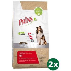 2x3 kg Prins procare standaard-fit hondenvoer