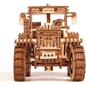 Houten bouwpakket - Tractor - 401 onderdelen - WoodTrick
