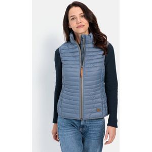 camel active Gewatteerd vest gemaakt van gerecycled polyamide - Maat womenswear-52 - Smoke Blauw