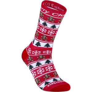 Wrightsock - Eco Explore Crew - Rood - Sportsokken