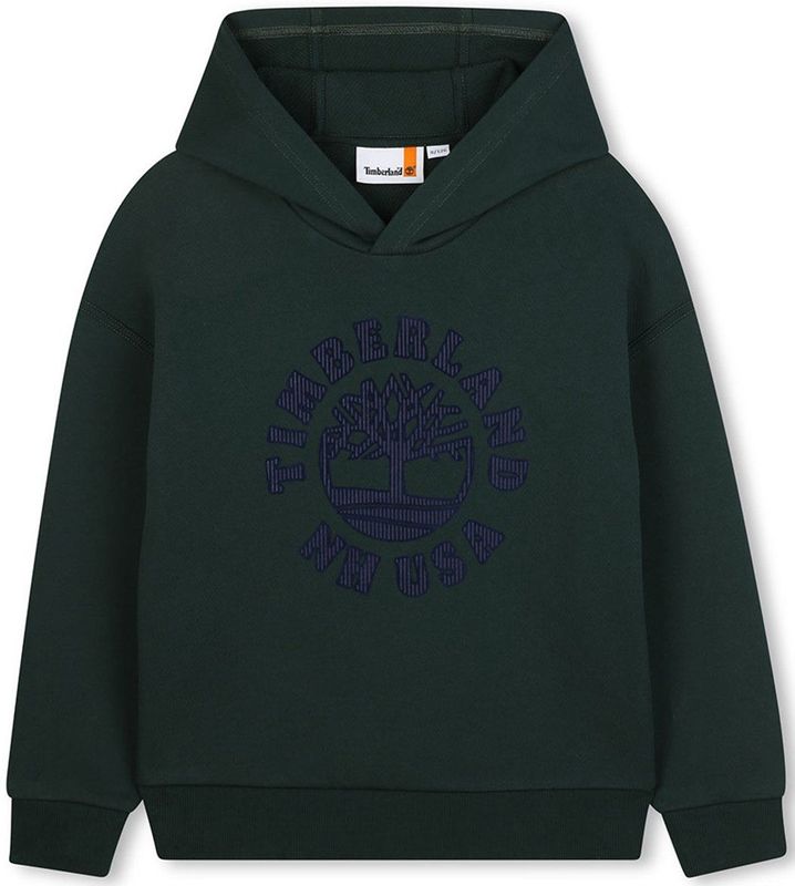 Timberland - T60548 - Hoodie - Groen - 10 Years Jongens