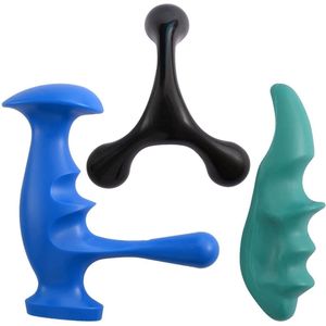 Draagbare massager Mini duimbeschermingsmassager Effectieve diepe weefselmassager Comfortabel Duurzaam voor zachte volledige lichaamsmassager Pakket van 3