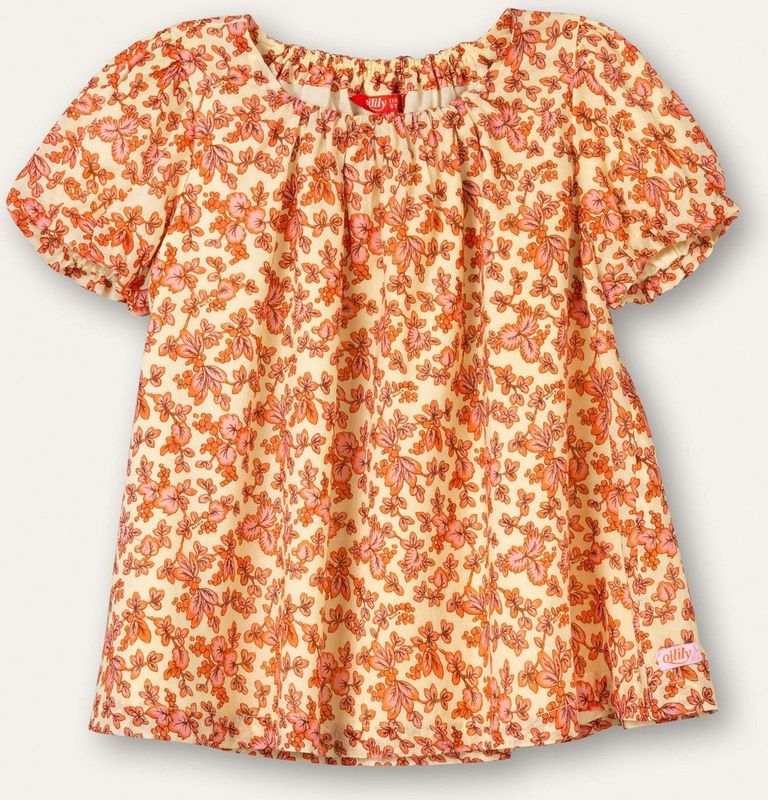 Oilily Baydee Blouse - Blouses - Katoen - Meisjes - Kinderen - Regular Fit - Wit - 122/7yr